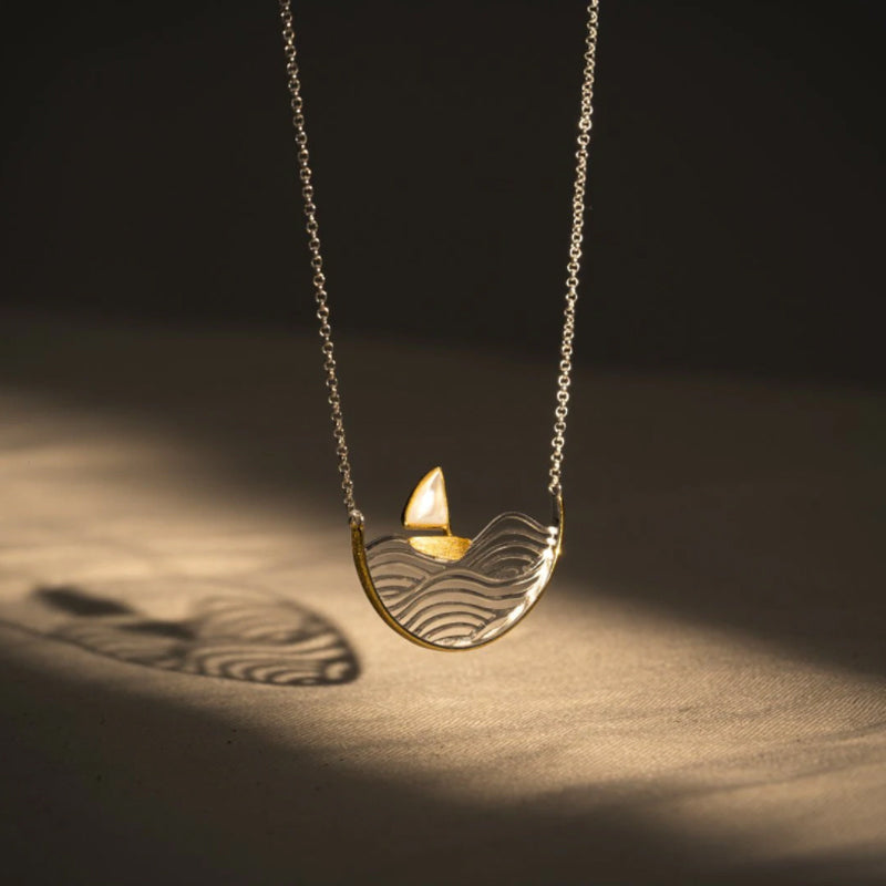 Sailboat Necklace