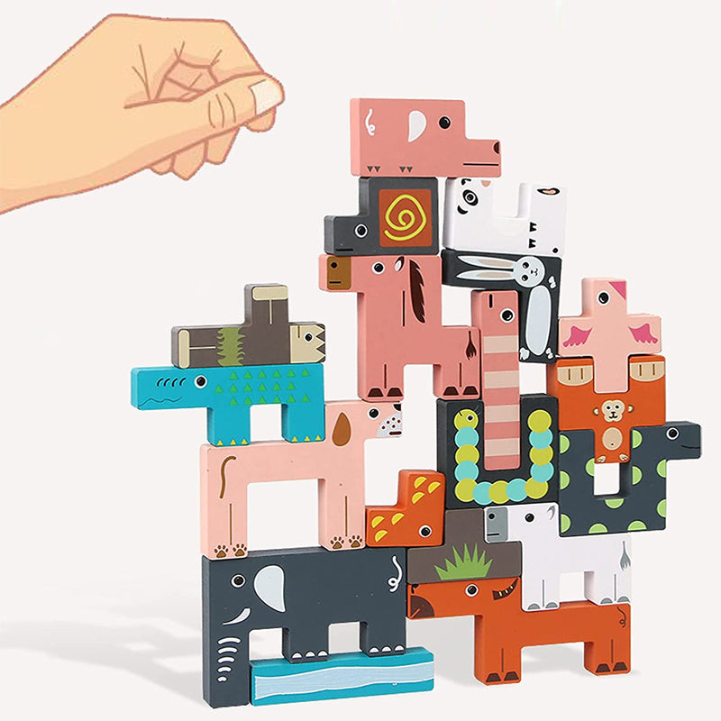 Wooden Russian Blocks Puzzle