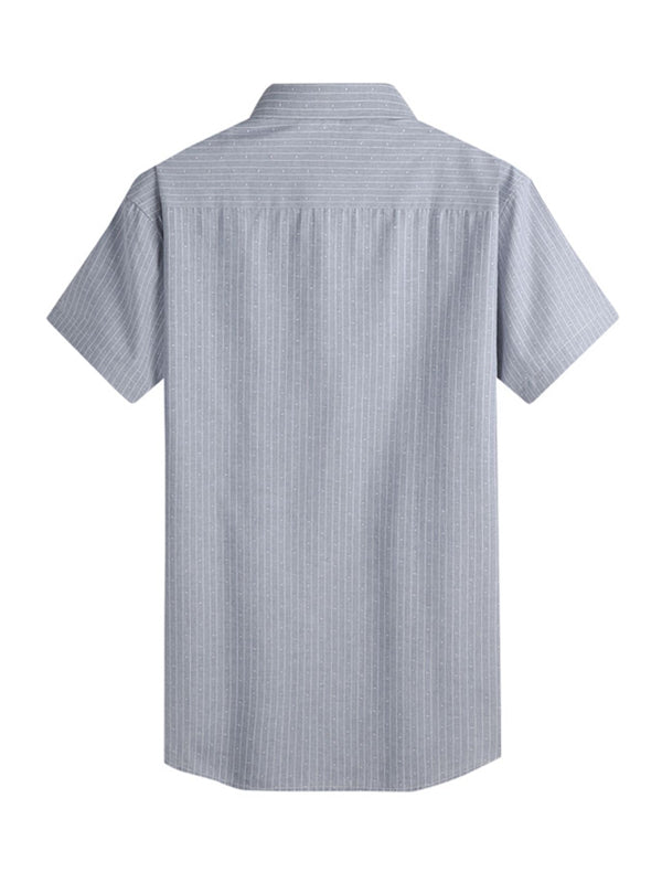 Men's Square Neck Short Sleeve Shirt