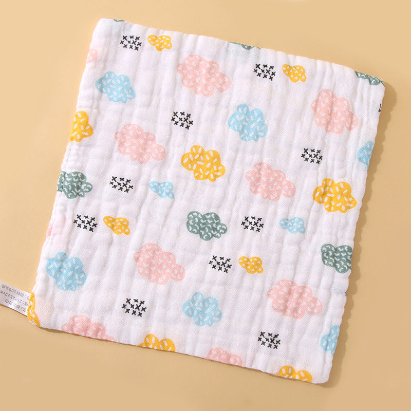 Baby Cartoon cotton gauze towel