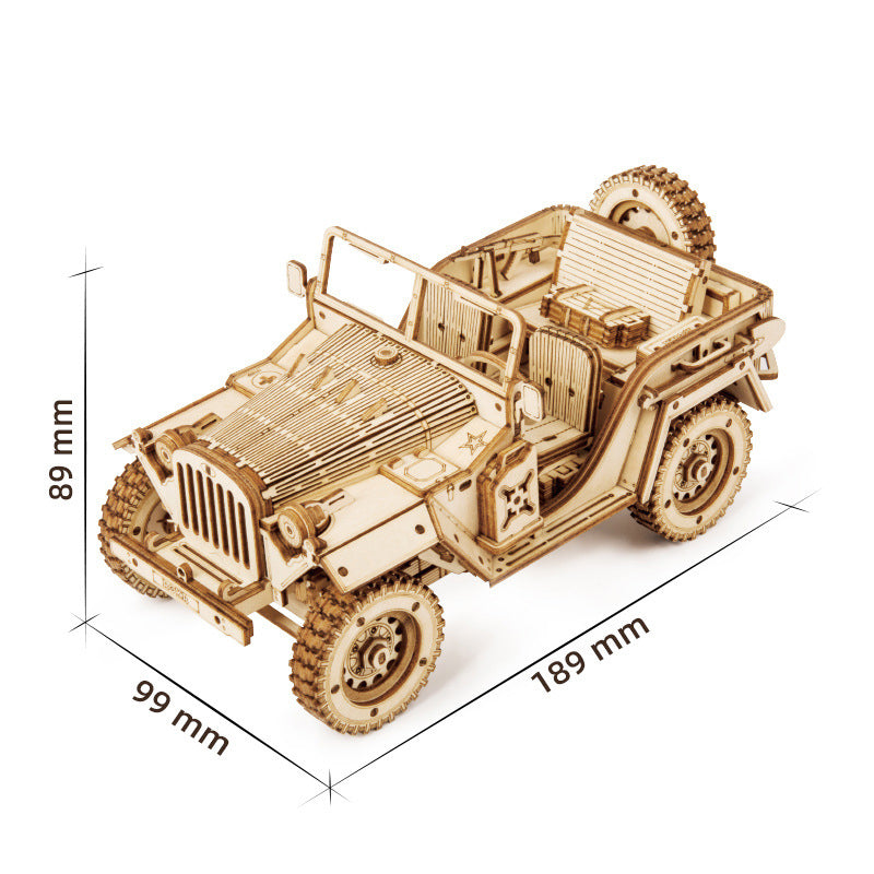 Three-Dimensional Puzzle Road Cruiser