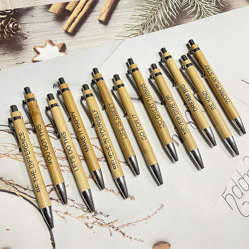 Fun Bamboo Ballpoint Pen