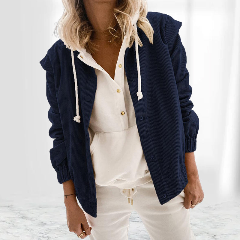Lapel Corduroy Jacket