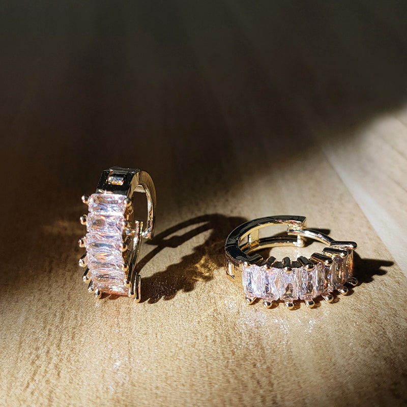 Premium Zircon Stud Earrings