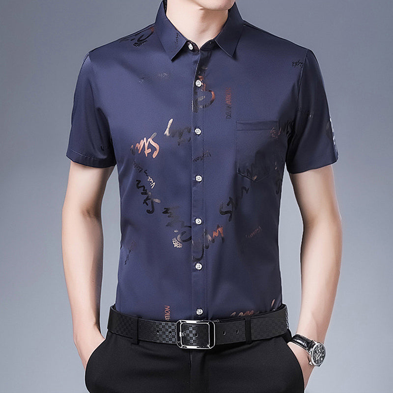 Men’s Thin Short-sleeve Shirt