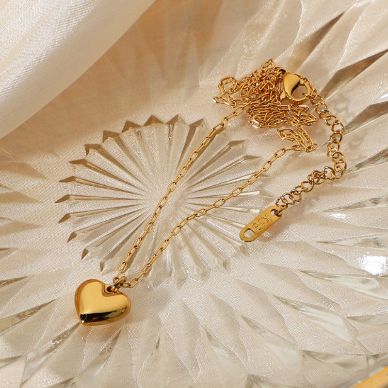Gold Heart Necklace