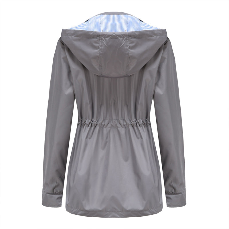 Waist Trench Coat