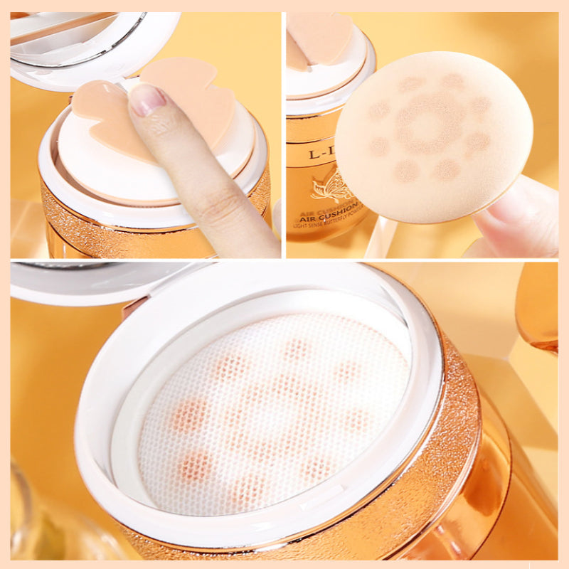 Butterfly Air Cushion Powder Puff Bb Cream