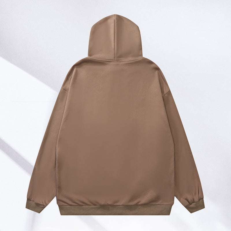 Letter Embroidered Hoodie