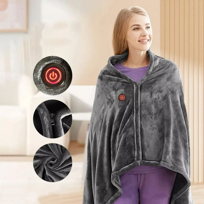 USB Heating Warm Shawl