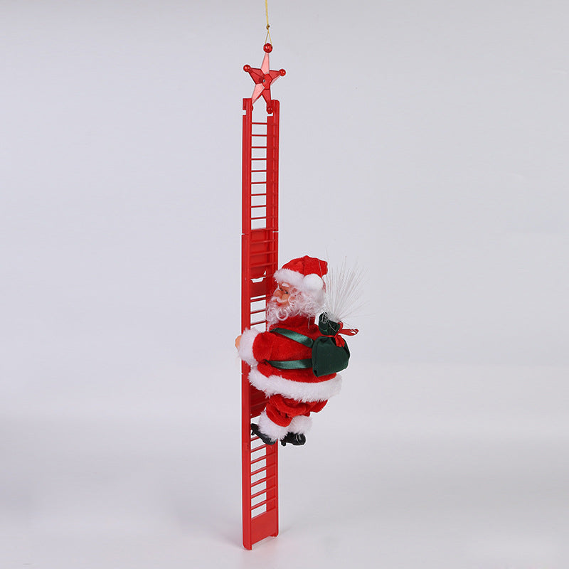 Electric Climbing Santa