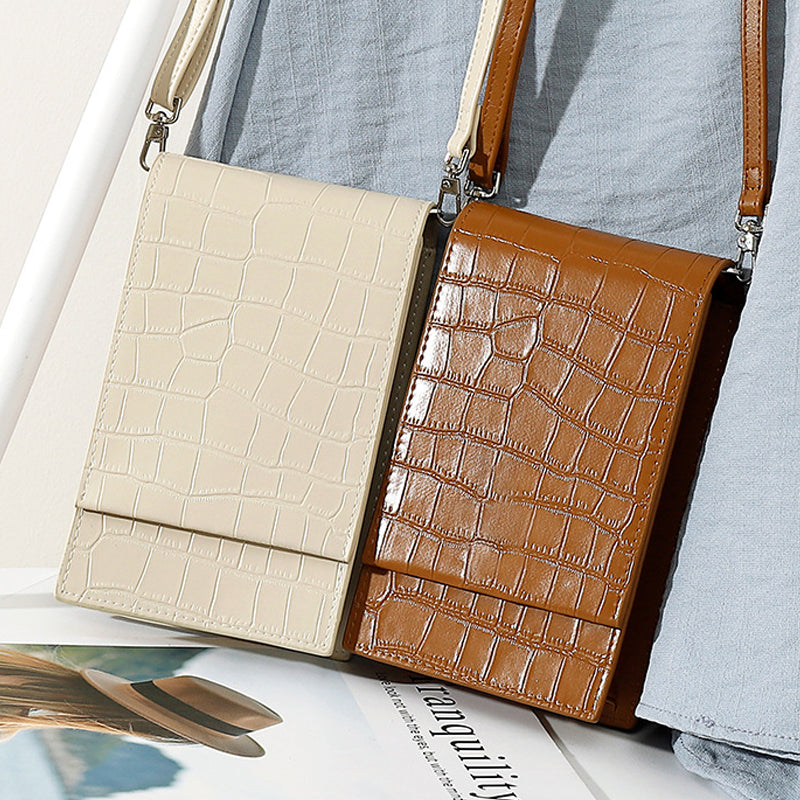 Stone Pattern Phone Bag