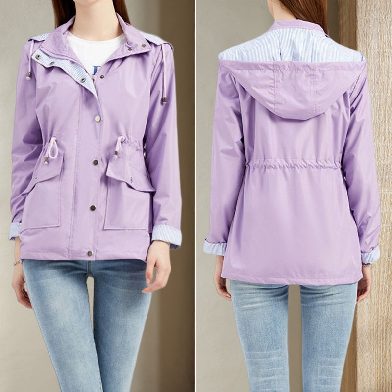 Waist Trench Coat
