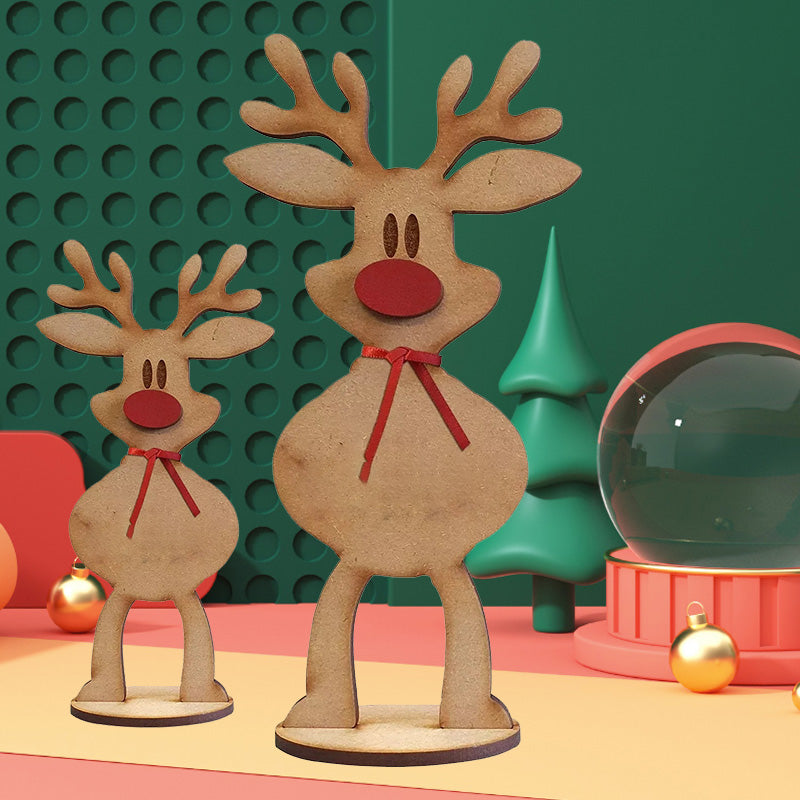 Standing Reindeers Decoration