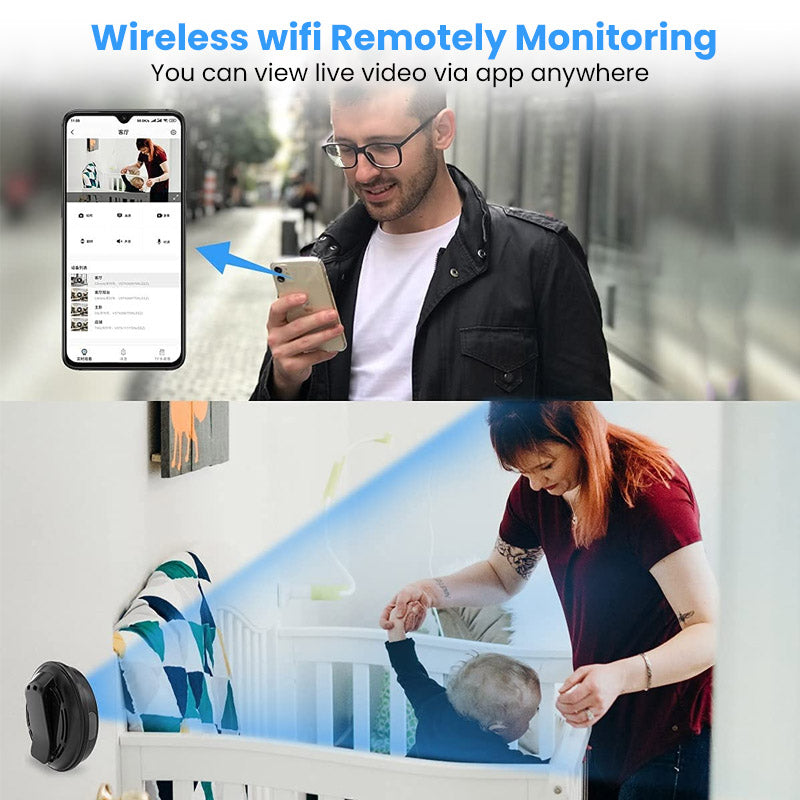 Upgrade Mini WIFI Camera Wide Angle