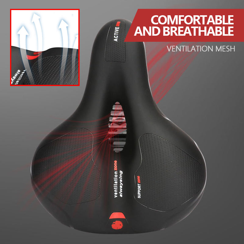 New Air Guide Groove Bicycle Seat Cushion