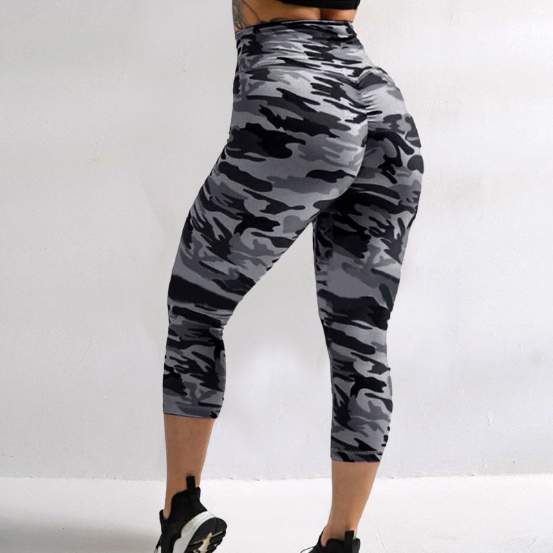 Women Seamless Camo Leggings