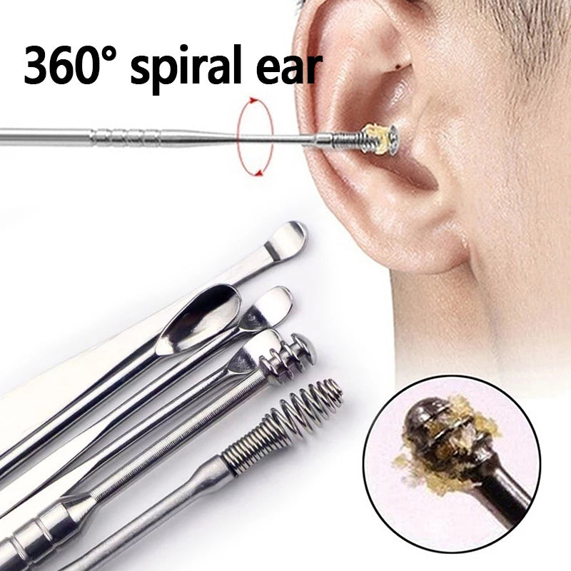 Stainless Steel Ear Scoop