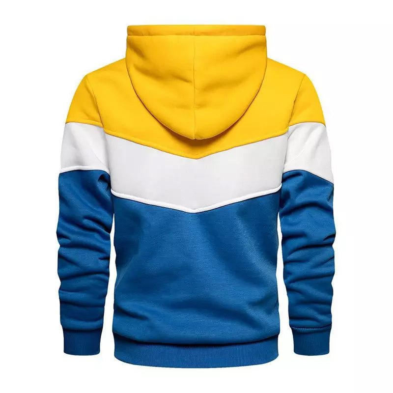 Hooded Colorblock Sweatshirt