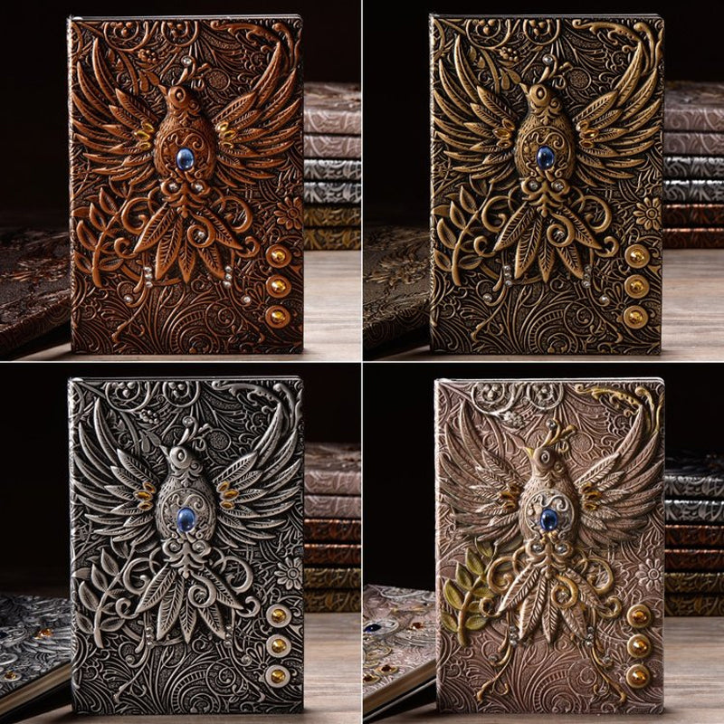 3D Phoenix Relief Notebook