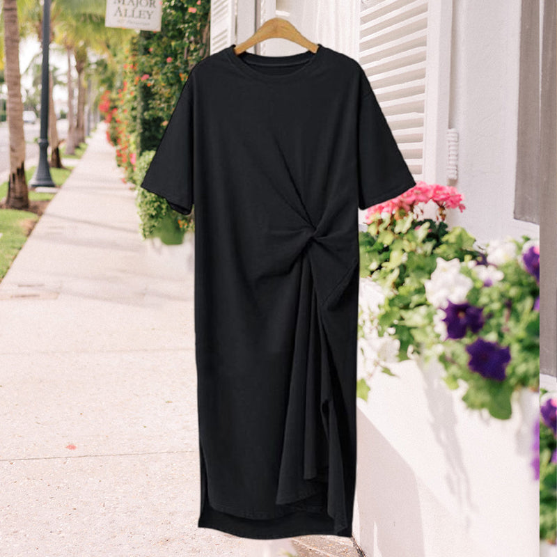 Plus Size Loose Casual Long T-shirt Dress