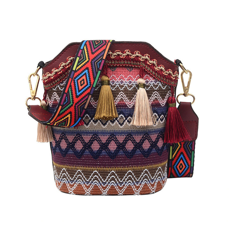 Braided Shoulder Bag