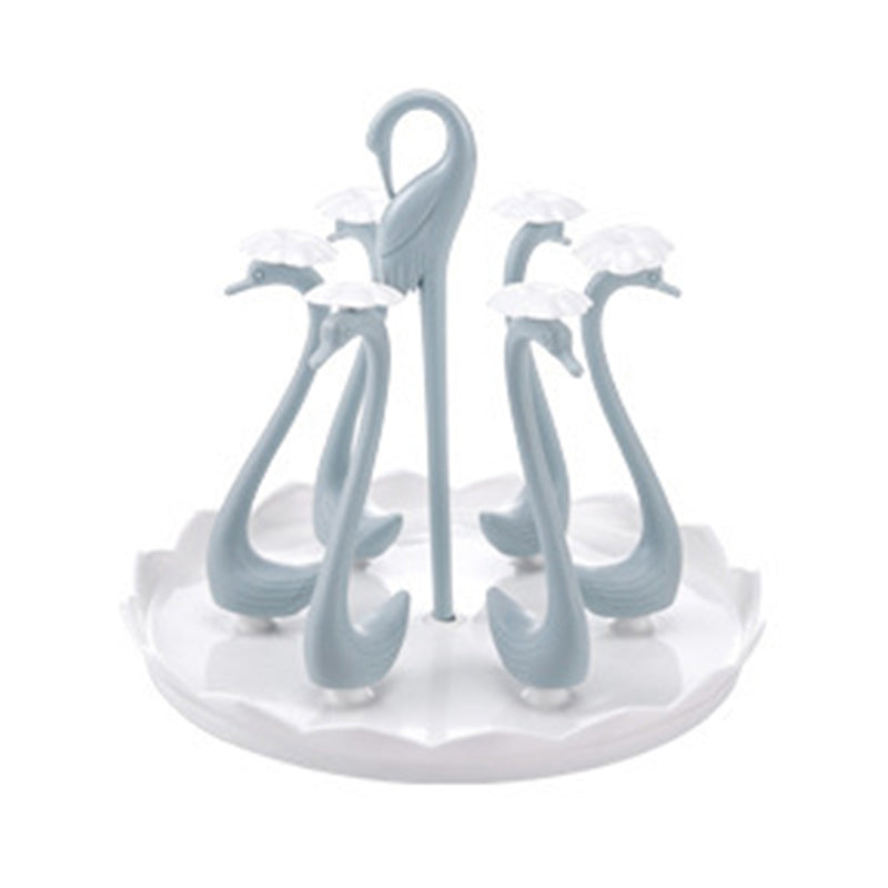 Creative Multifunctional Rotatable Swan Drain Cup Holder