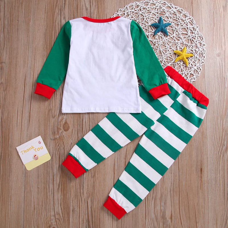 Casual Parent-child Clothing With Christmas Moose Print