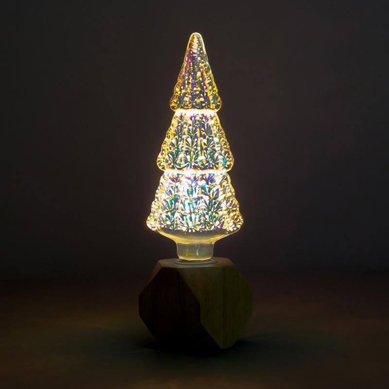 3D Fireworks Decorative LED Light Bulb