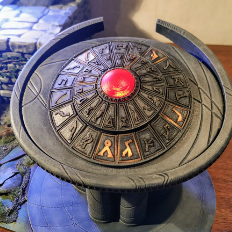 Stargate Luminous Resin Creative Ornament