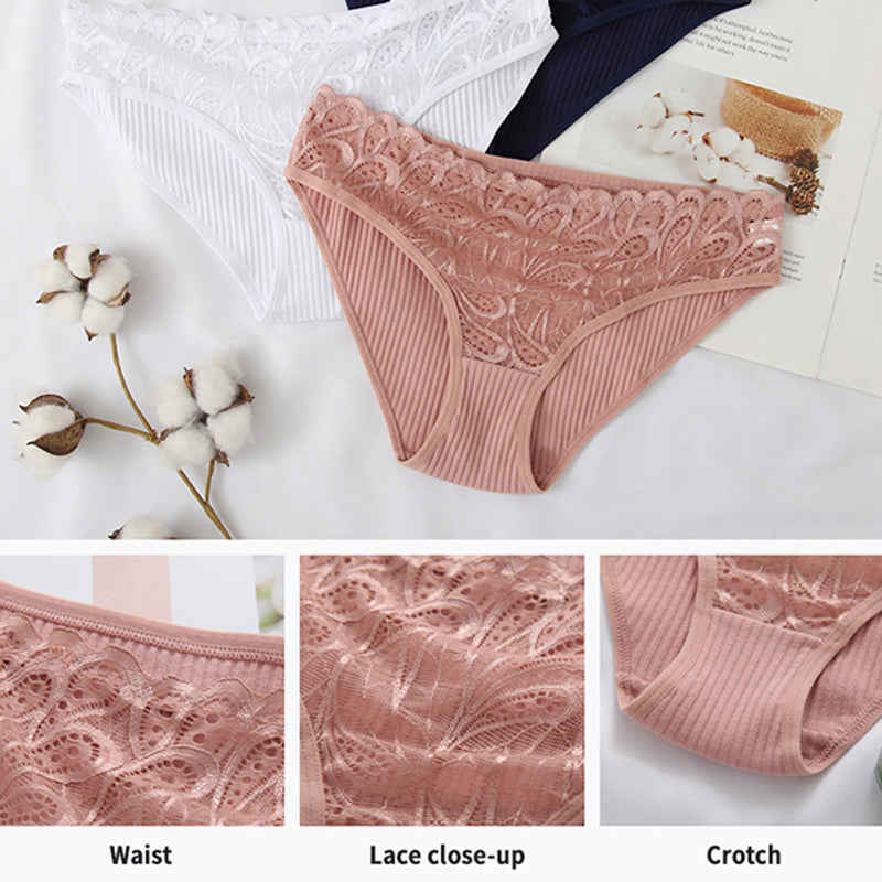 Women's Solid Color Cotton Underwear