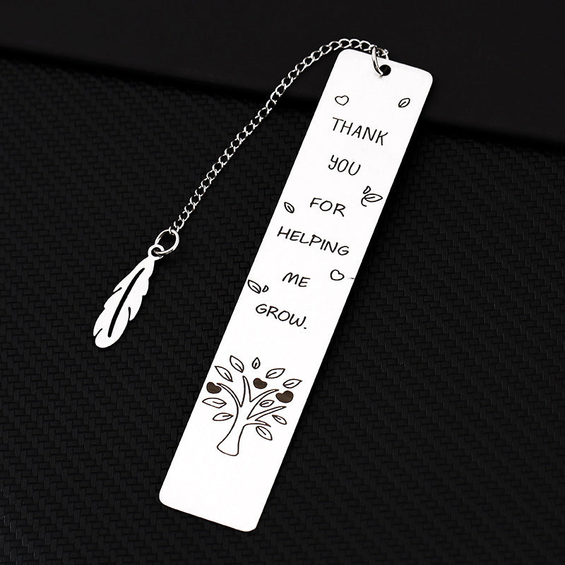 Stainless Steel Metal Bookmark