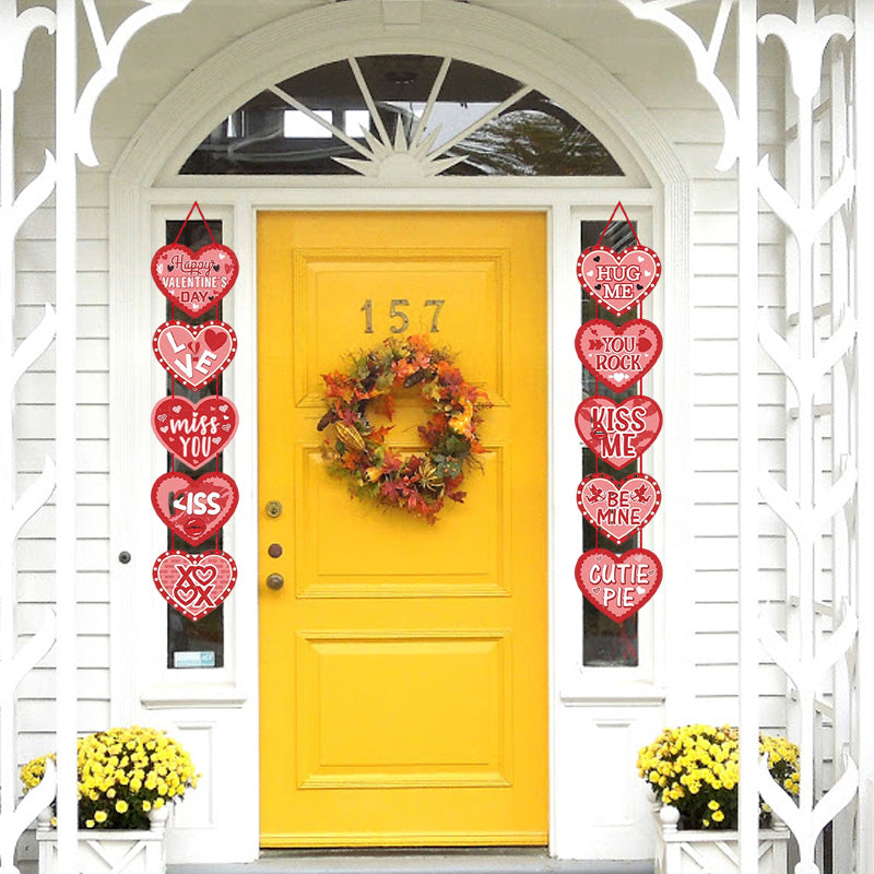 Happy Valentines Day Party Decoration Banner