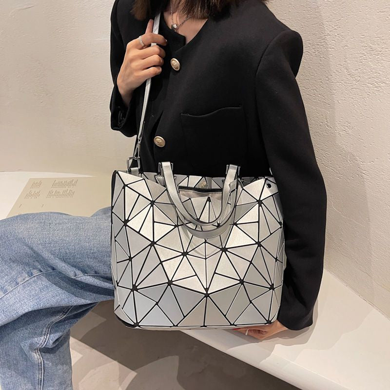 Geometric Luminous Handbag