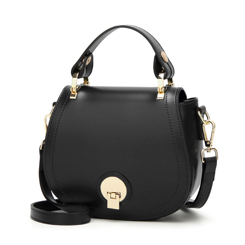 Shiny Leather Small Bag