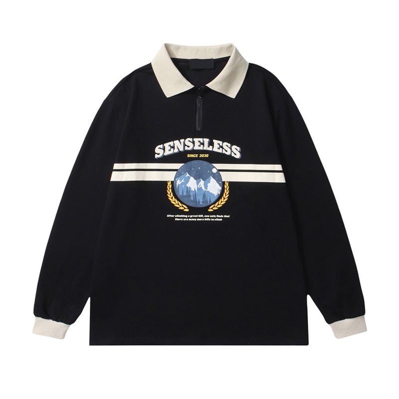 POLO Half Zip Sweatshirt