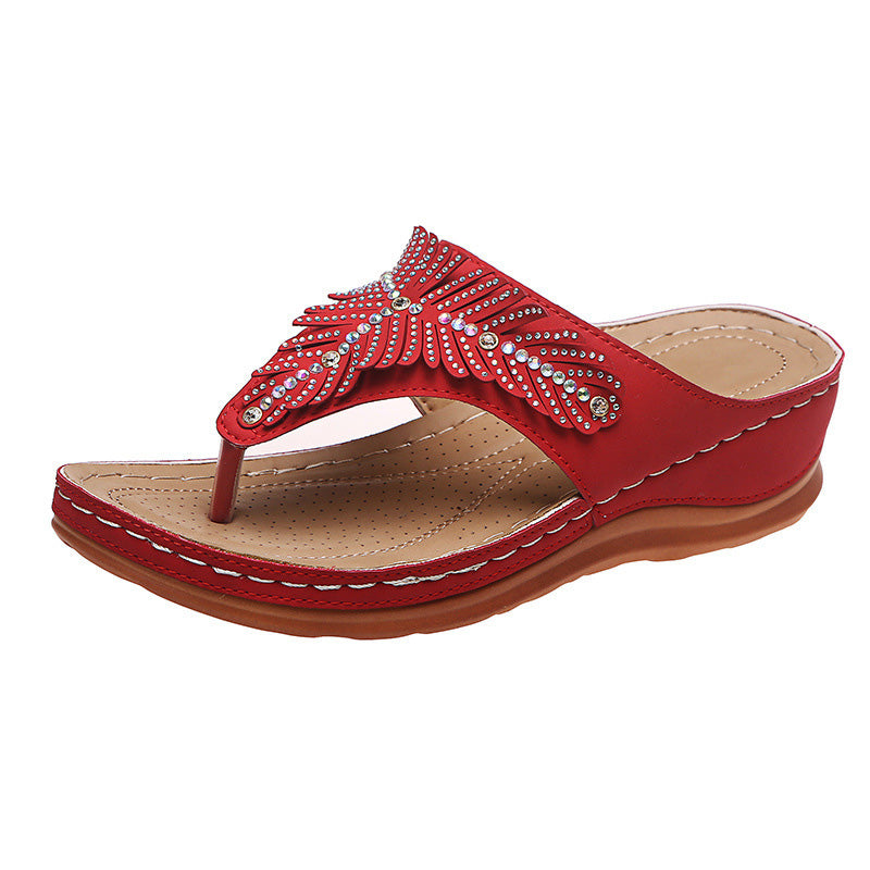 Classic Leather Orthopedic Flip-flop Sandals