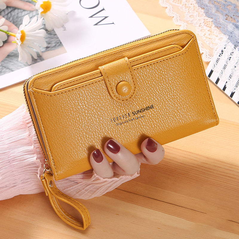 New Solid Color Ladies Wristband Clutch Bag