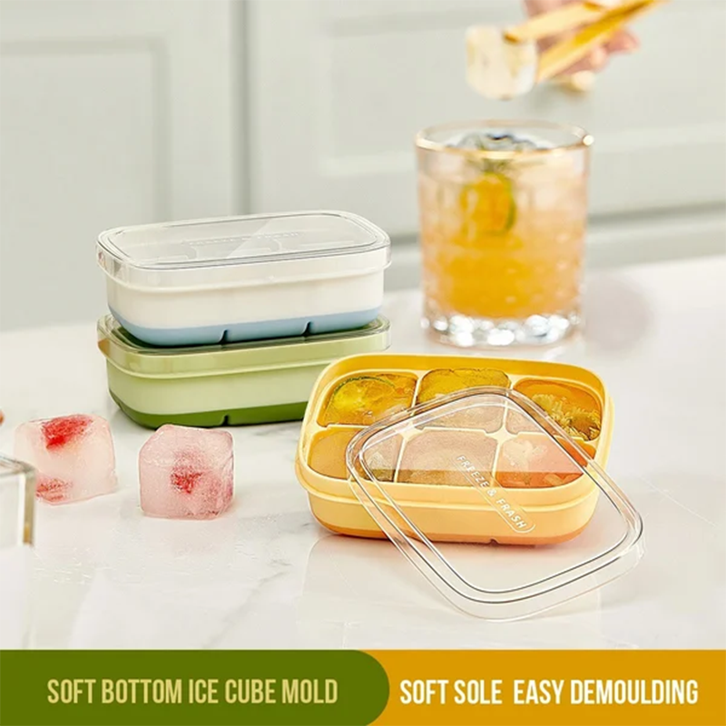 Mini Press Type Ice Cube Maker