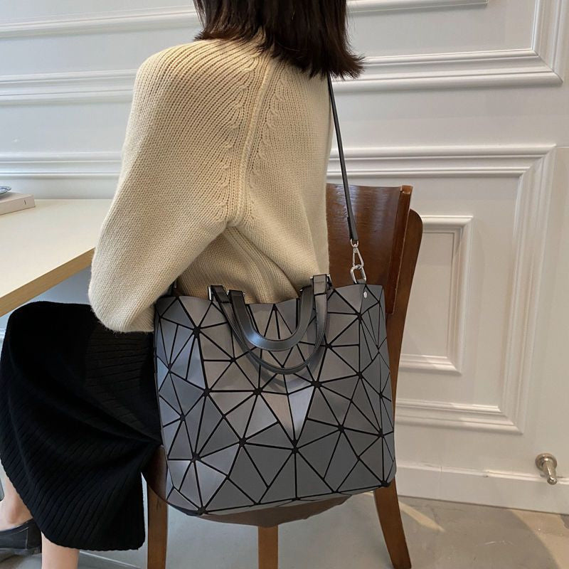 Geometric Luminous Handbag
