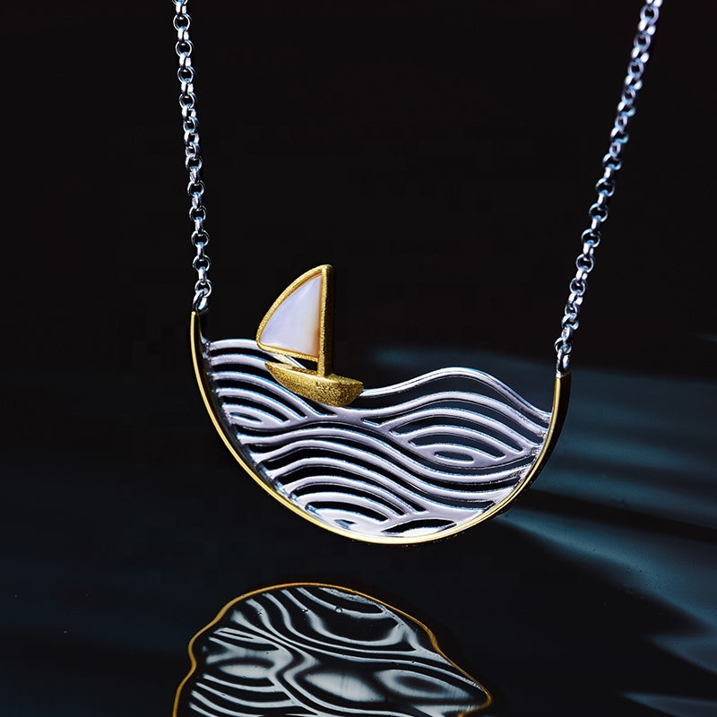 Sailboat Necklace
