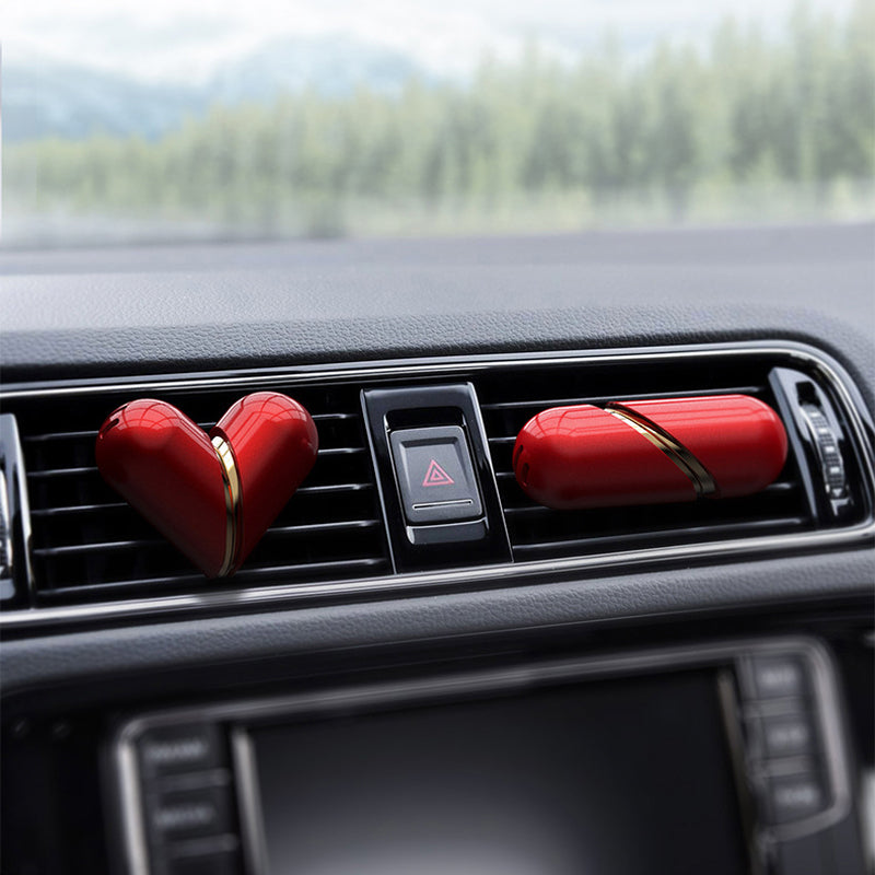 Heart Shaped Car Aroma Diffuser Ornament