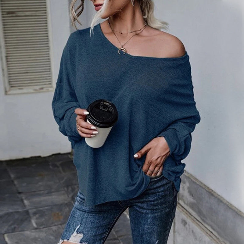 Tie-Back Drop-Shoulder T-Shirt