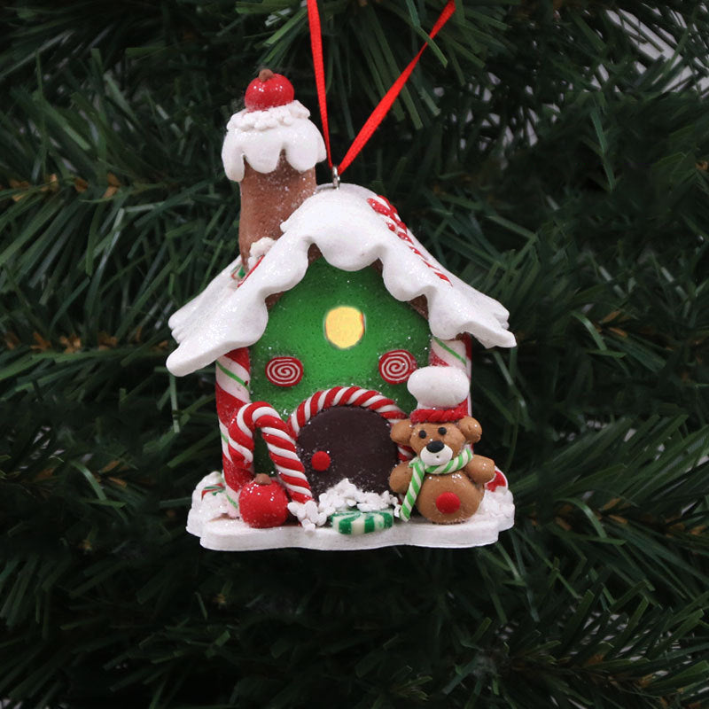 Soft Clay LED Glowing Christmas House