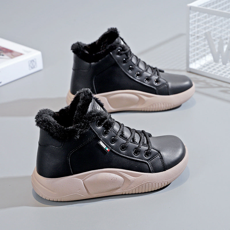 Women's High Top Thick-soled Casual Shoes