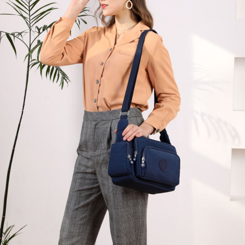 Waterproof Nylon Crossbody Shoulder Bag