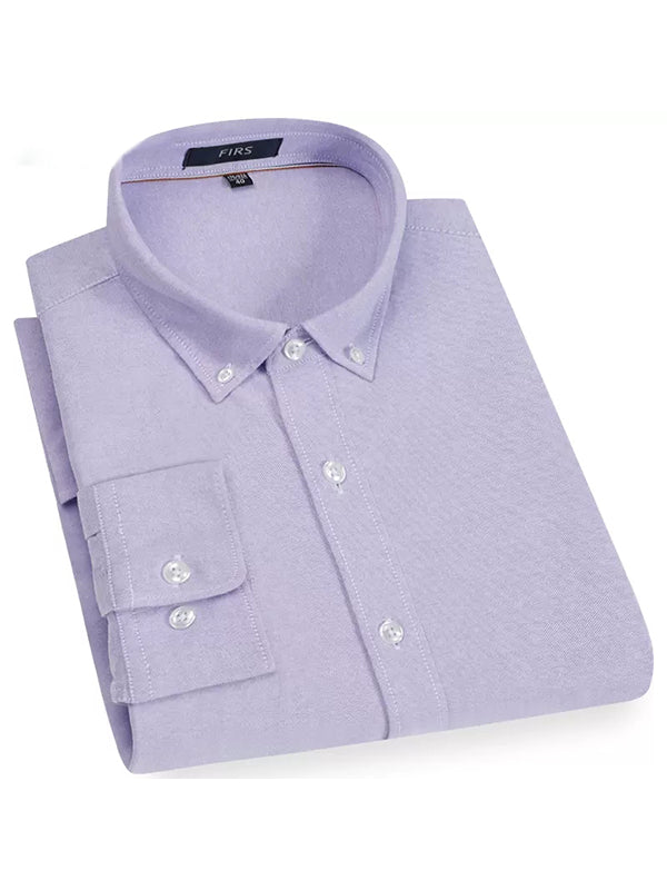Men's New Casual Business Long Sleeve Shirt