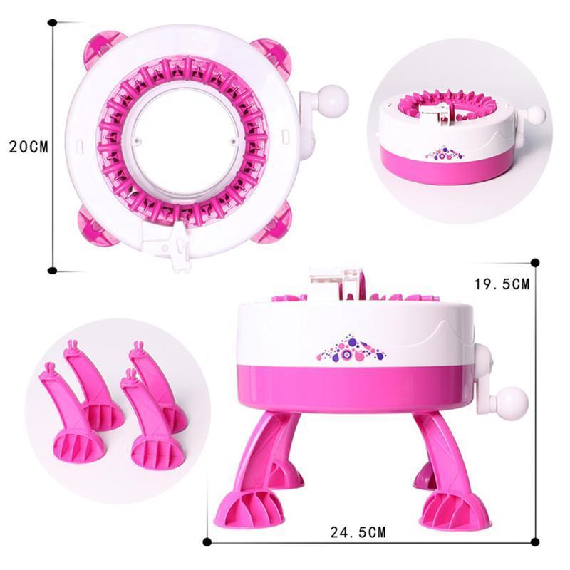 Knitting Machine Diy Manual Toys for Children