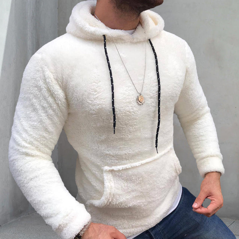 Double Face Fleece Hooded Sweatshirt