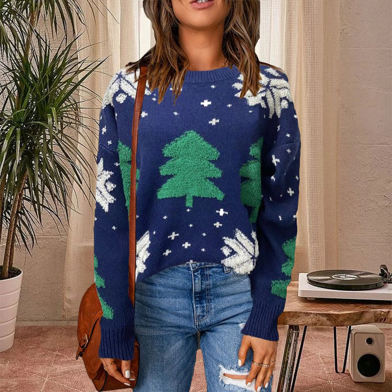 Crewneck Pullover Christmas Sweater